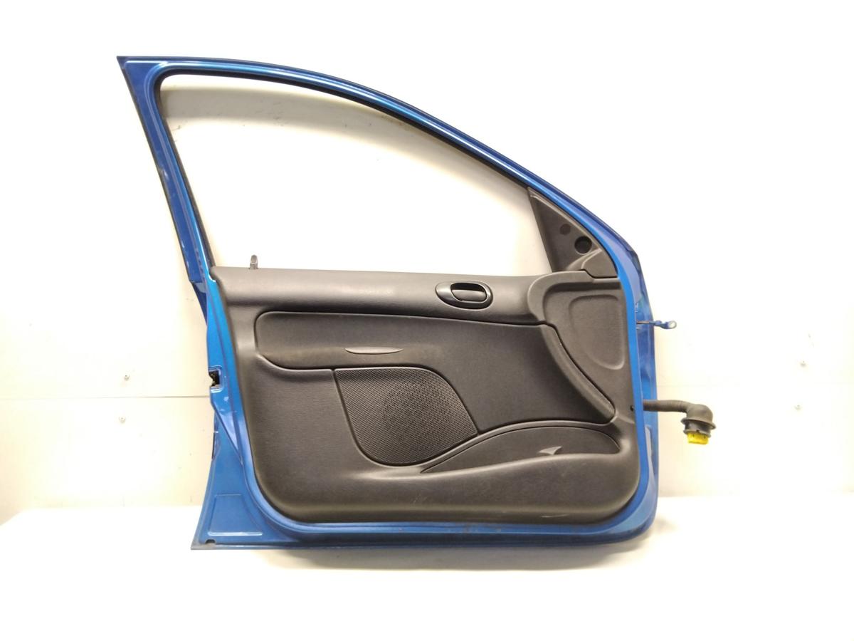 Peugeot 206 Kombi SW T&uuml;r vorn links Fahrert&uuml;r KMF bleu recife BJ2005