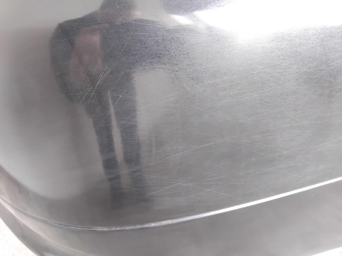 BMW 3er E90 Limousine original Sto&szlig;f&auml;nger Sto&szlig;stange hinten PDC BJ2007 A35 monacoblaumetallic