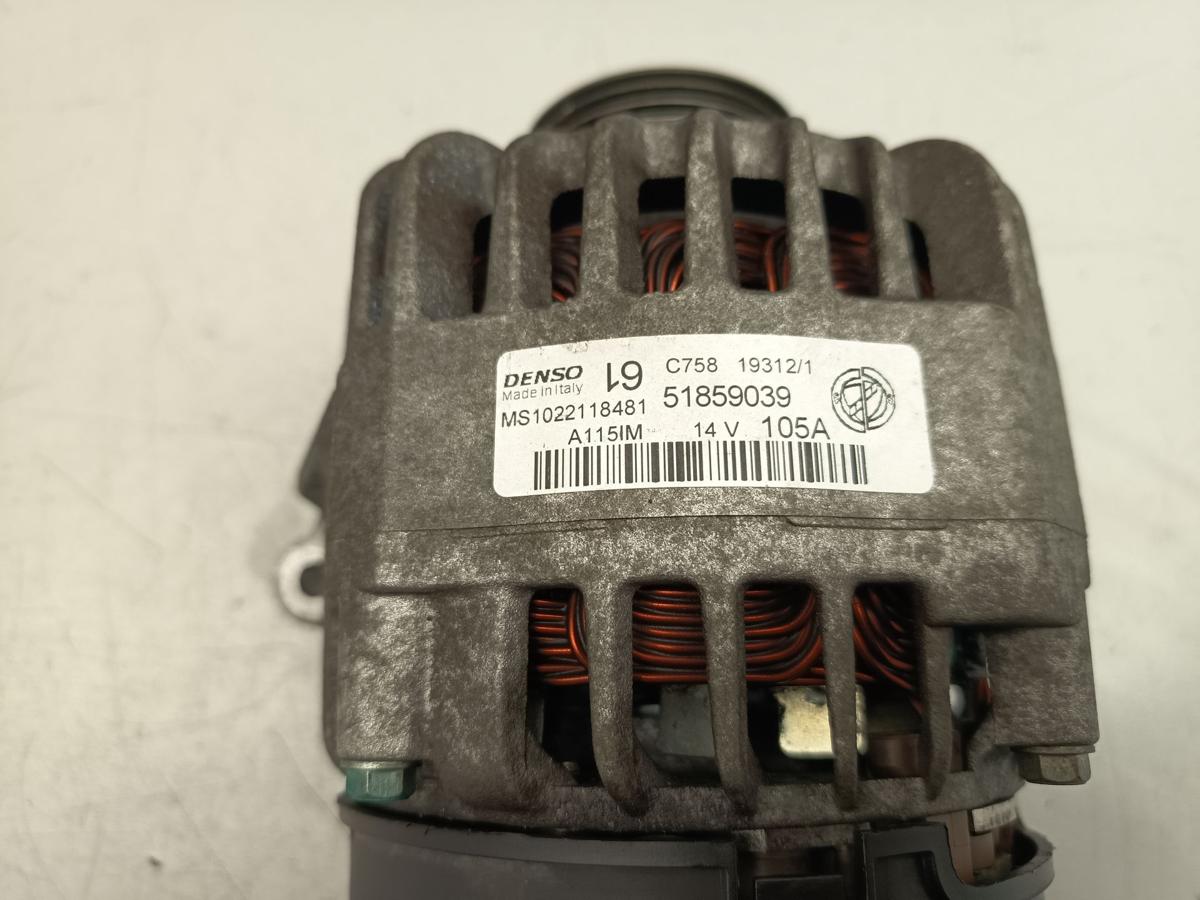 Fiat 500 original Lichtmaschine Generator 1.2l 51kW Benzin 105A Bj 2012