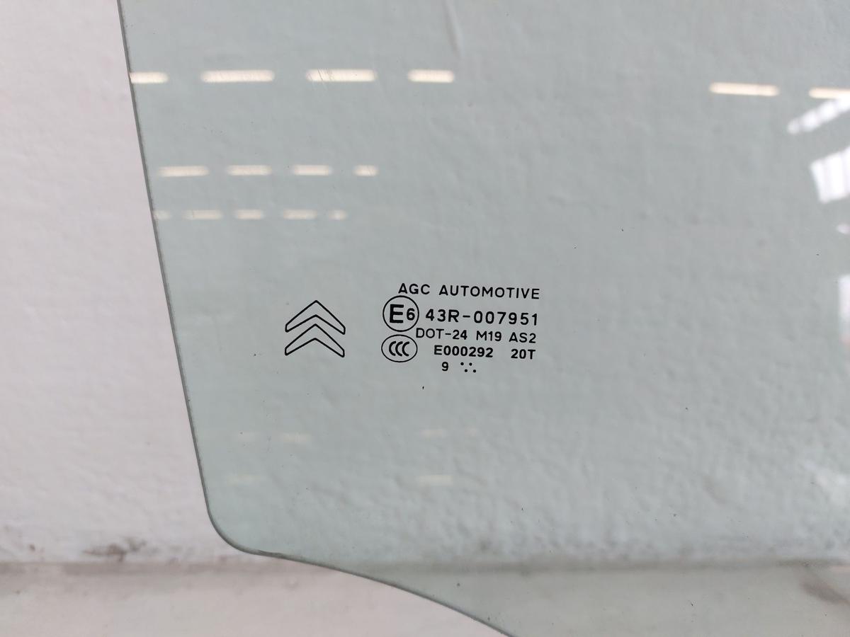 Citroen DS3 Sport Chic T&uuml;rscheibe vorn links Seitenscheibe Scheibe Colorglas