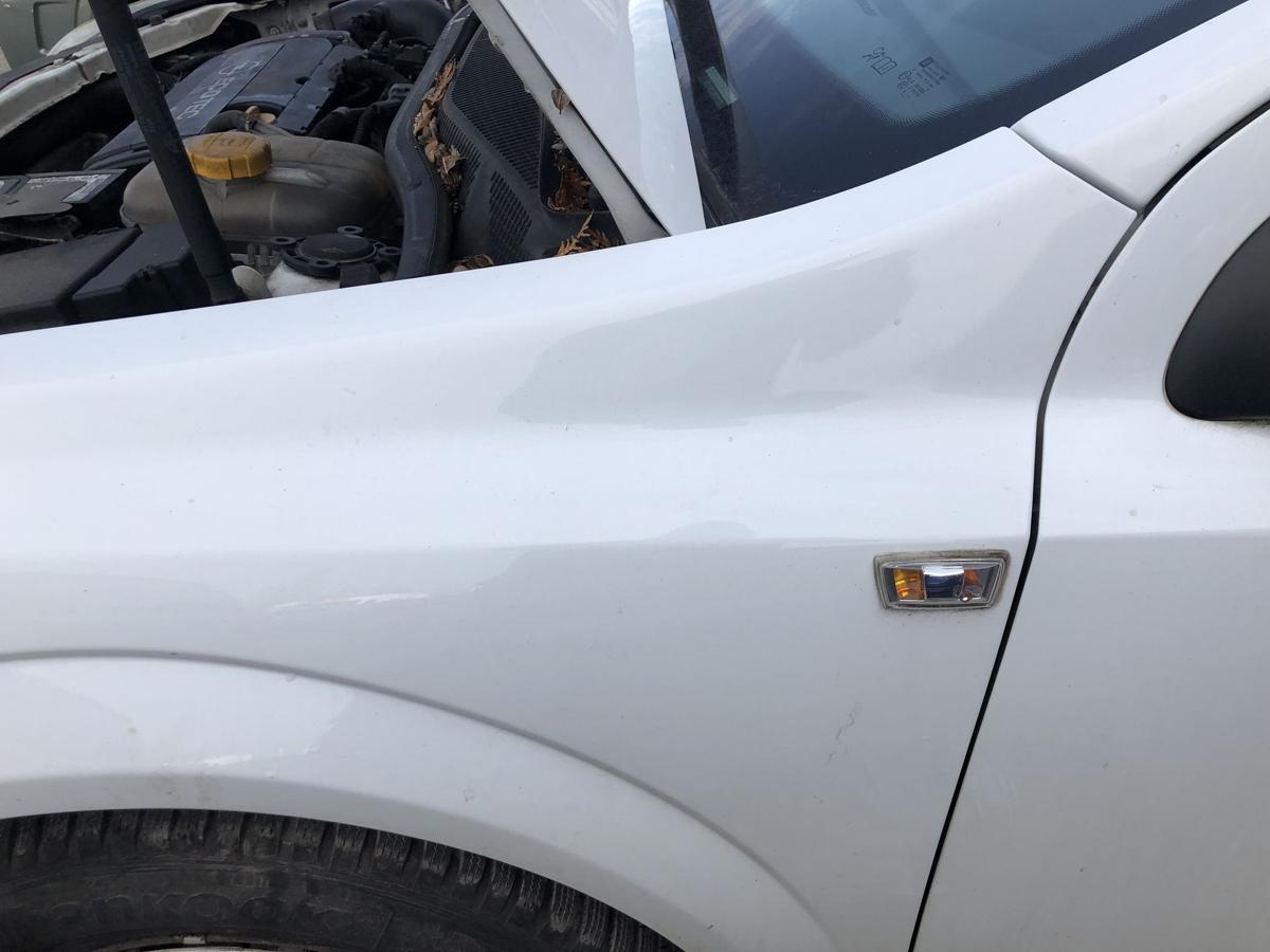 Opel Astra H GTC Kotfl&uuml;gel vorn links Fahrerseite 10U Casablancawei&szlig;
