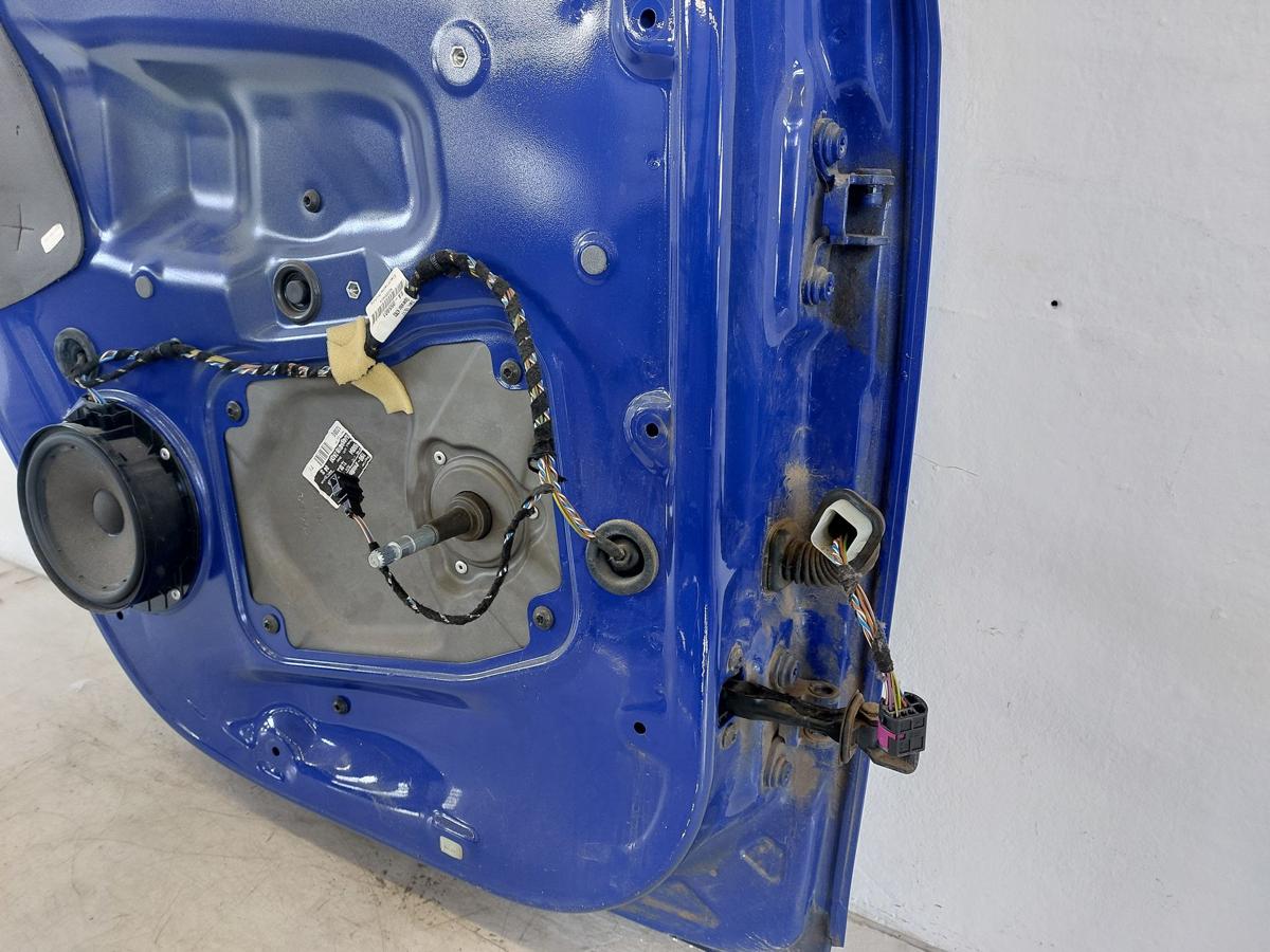 Skoda Fabia 2 Typ 5J T&uuml;r hinten links Fondt&uuml;r nur f&uuml;r 5 t&uuml;rer LF5K Dynamic Blue