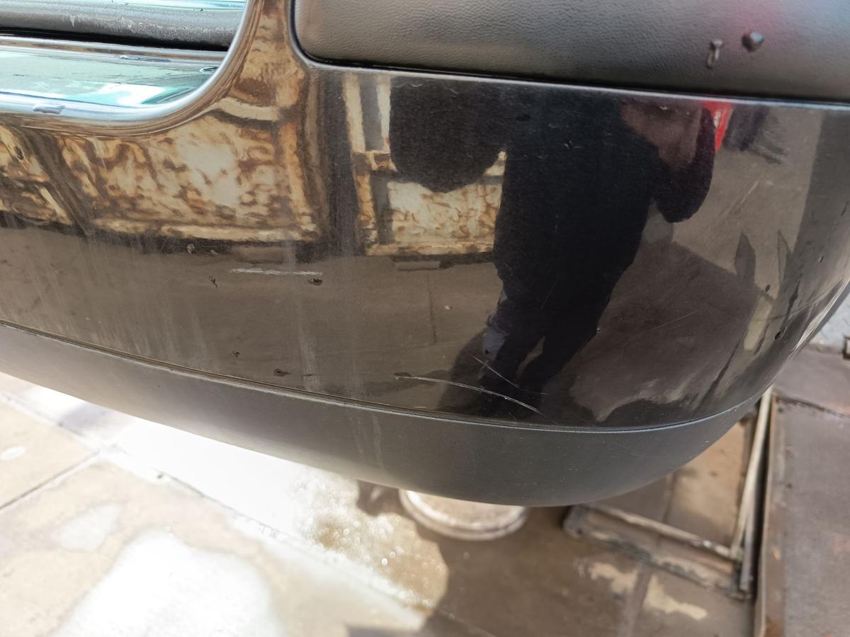 VW Passat 3BG Variant orig Sto&szlig;stange F&auml;nger hinten Heck C9Z Black magic Bj 02