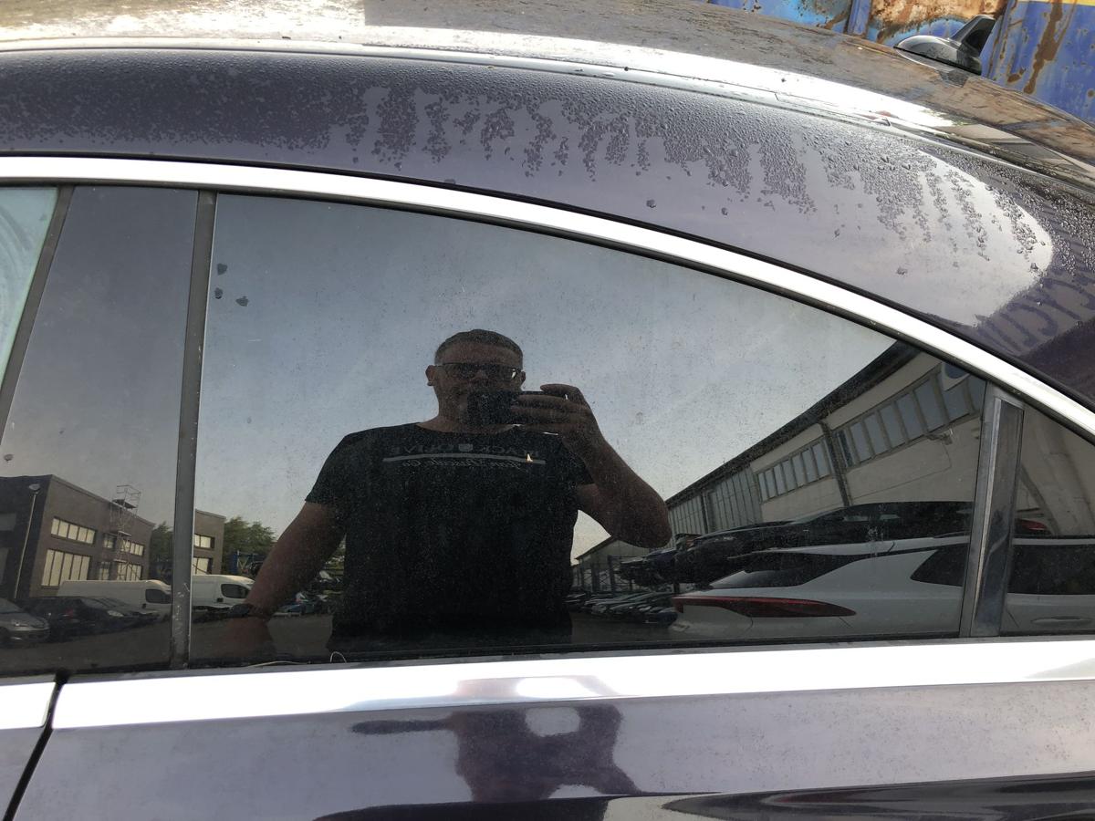 Mercedes CLA C117 bis 16 T&uuml;rscheibe hinten links Fondt&uuml;r Scheibe Werkst&ouml;nung