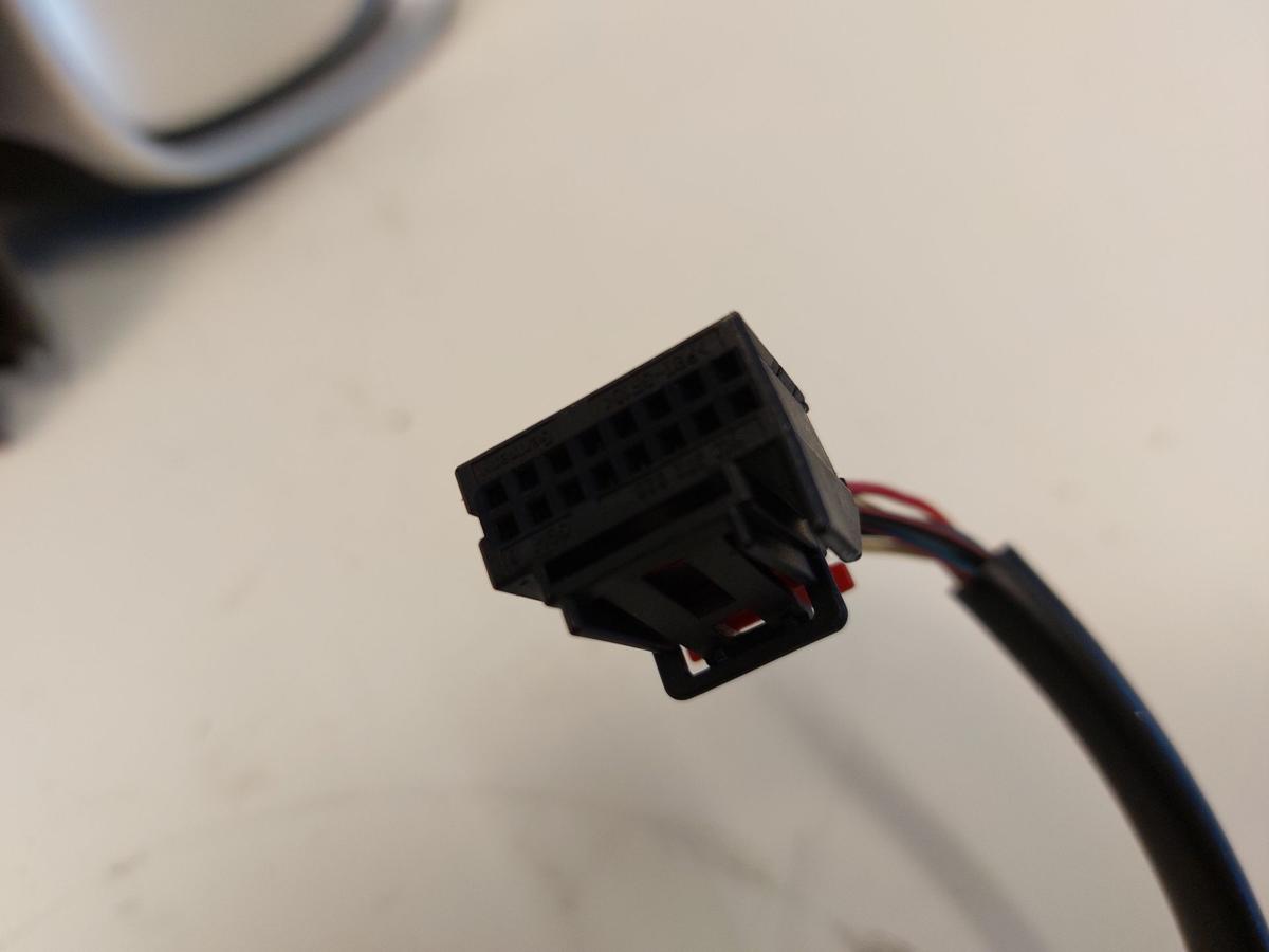 VW Golf V 5 Aussenspiegel Spiegel R&uuml;ckspiegel rechts elek LA7W Reflexsilber TEXT