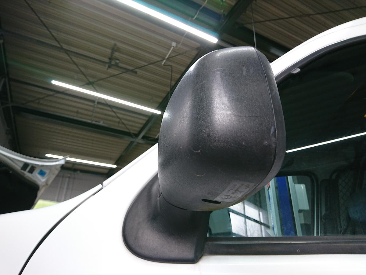 Renault Kangoo Rapid orig Aussenspiegel links manuell schwarz unlackiert Bj 05-09