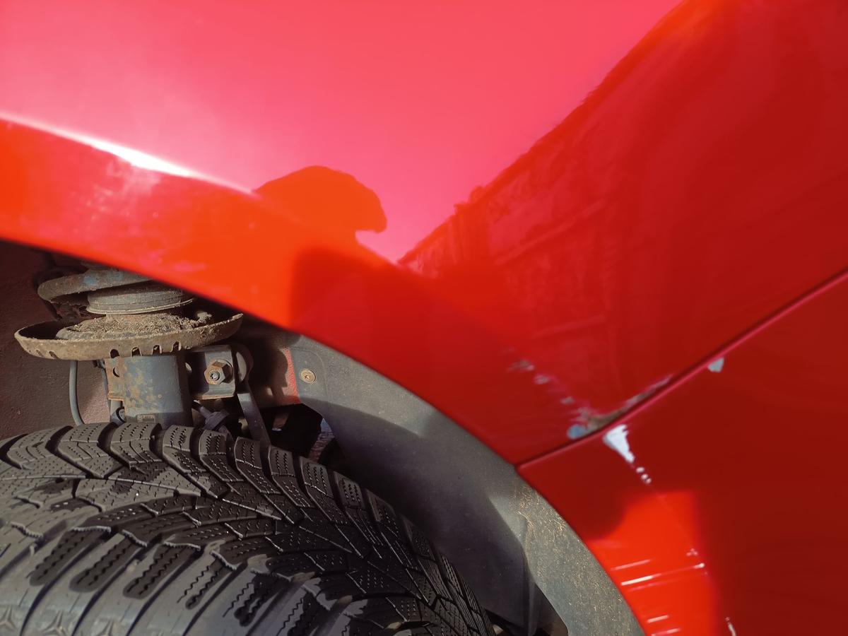 Skoda Fabia 5J orig Kotflügel rechts LF3K Rot ab 2010