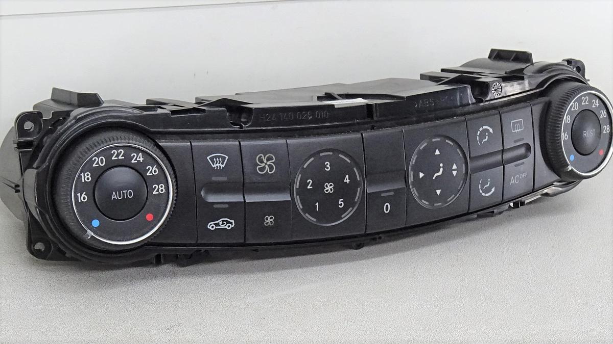 Mercedes E Klasse W211 Klimabedienteil Bedienelement Klimaanlage A2118300385