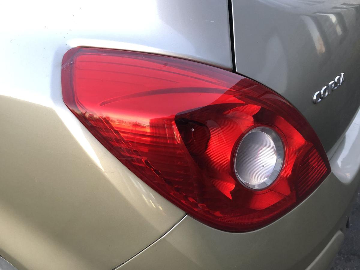 Opel Corsa D R&uuml;ckleuchte links R&uuml;cklicht Heckleuchte nur 3 t&uuml;rer 2006-2014