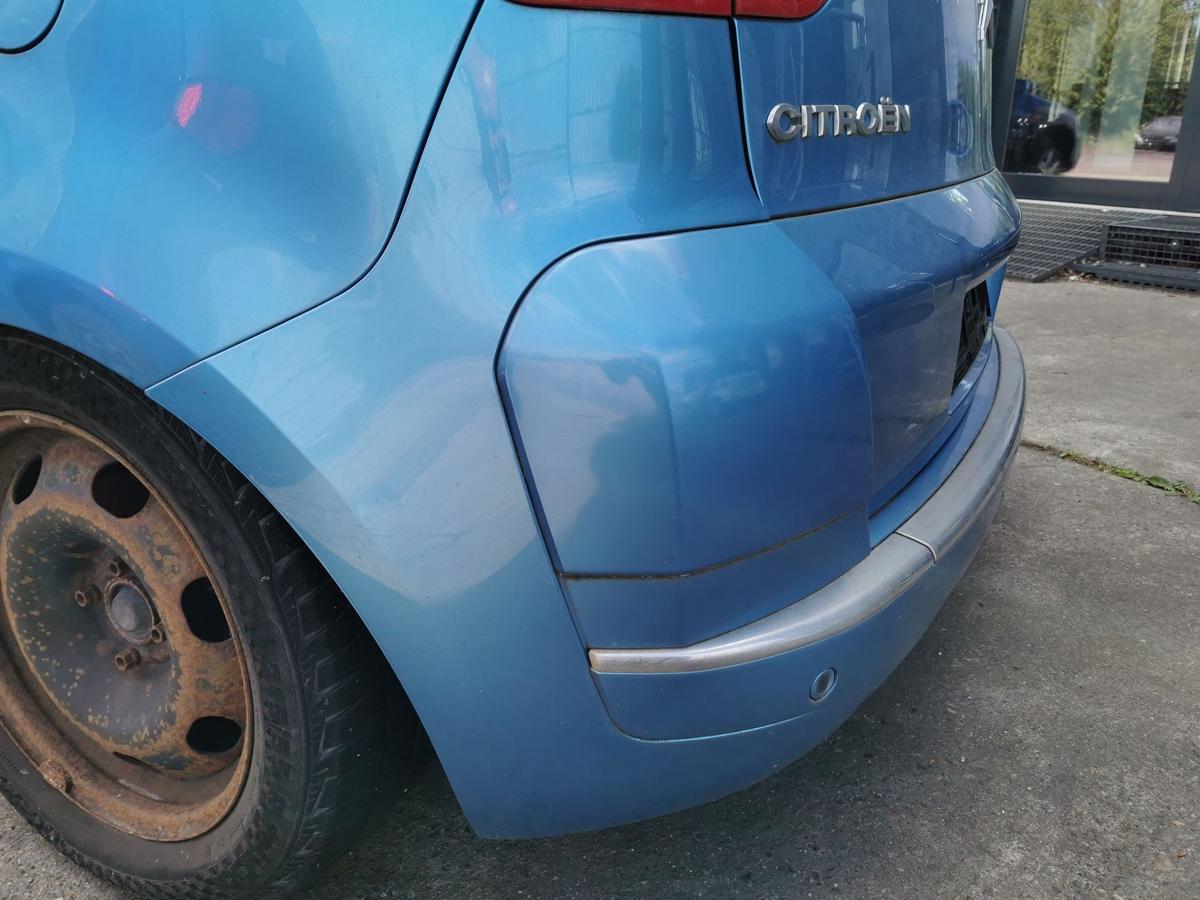 Citroen C4 Picasso U Stossfänger Stossstange Bumper hinten PDC KNY Blau Tivoli