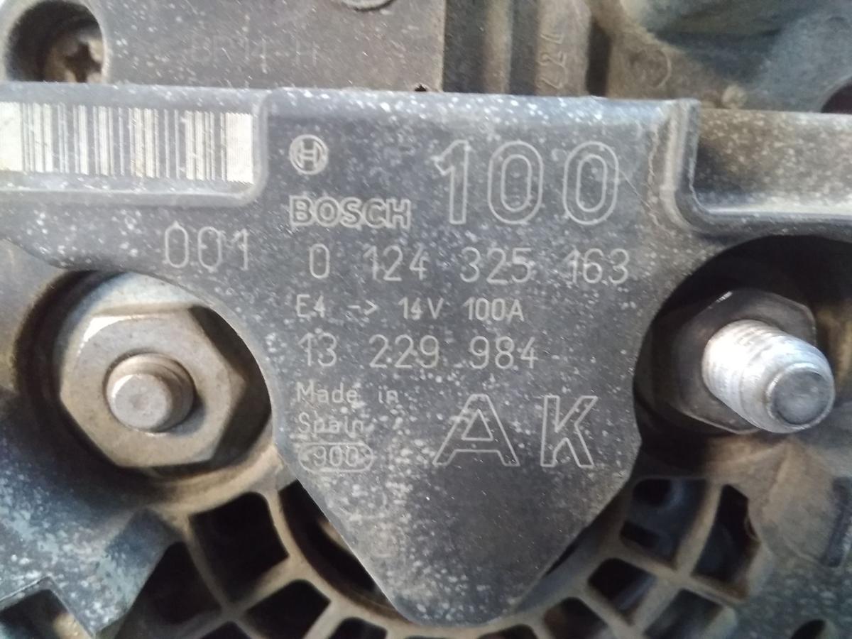 Opel Astra H original Lichtmaschine Generator 100A 1.6 85kw Z16XER Bj.2010