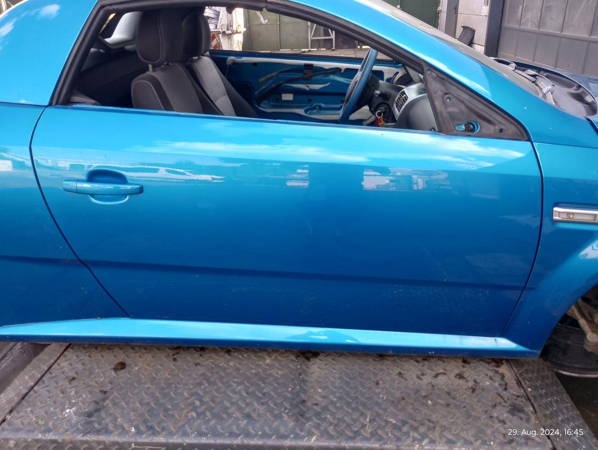 Opel Tigra Twin Top orig Tür rechts Beifahrertür Z21H Blau Bj 2004