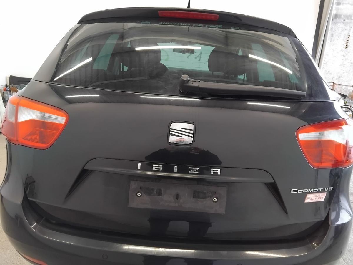 Seat Ibiza ST Kombi 6J Heckklappe LZ9Y phantomschwarz mit Heckscheibe BJ2012