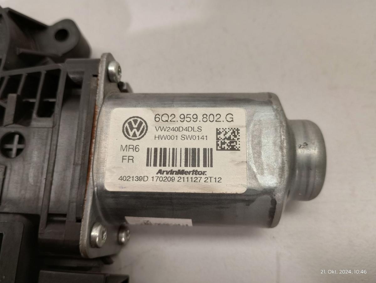 VW Polo 9N3 orig Motor für elektrischen Fensterheber vorn links 5trg Bj 2009