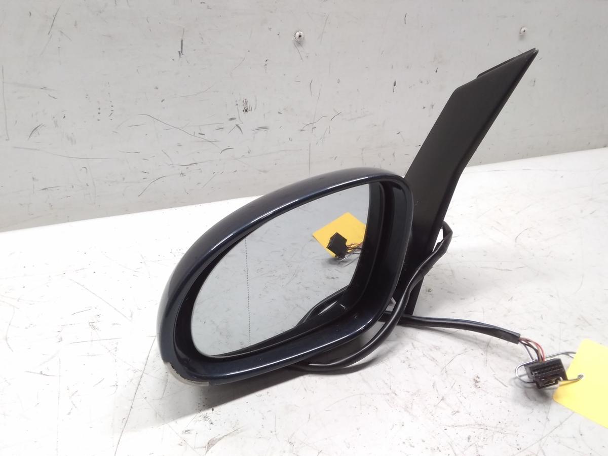 VW Golf Plus 5M original Au&szlig;enspiegel links elektrisch und beheizt BJ2006 LC5F Bluegraphitmetallic