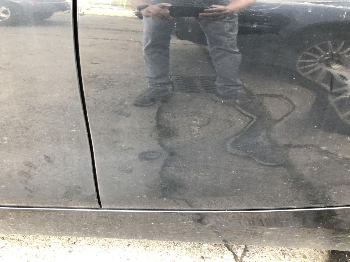 BMW 1er F20 Tür hinten links Fondtür im Rohbau 475 Blacksaphire Metallic