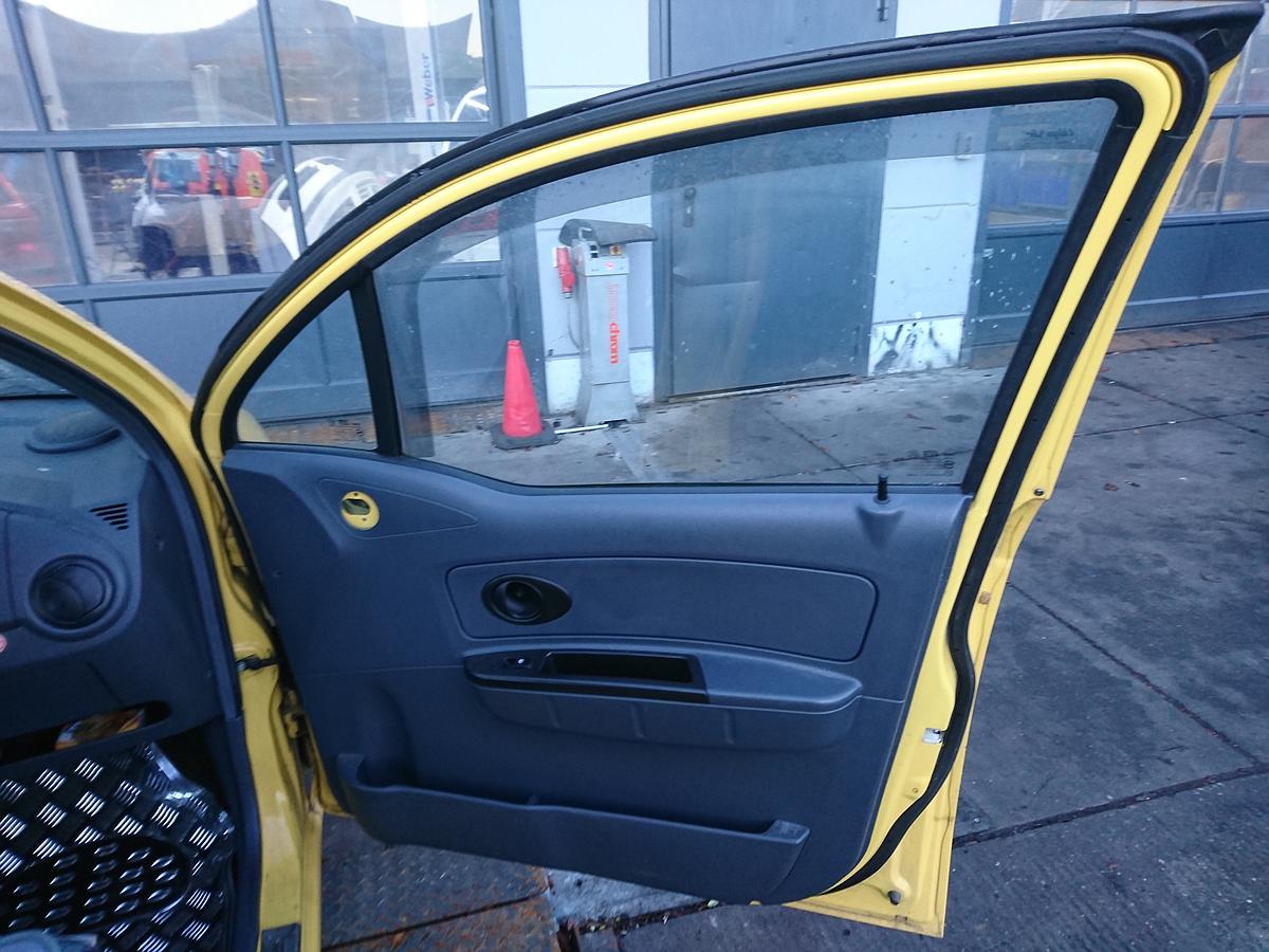 Chevrolet Matiz II 2 orig Tür VR Beifahrertür electric yellow Bj 2008