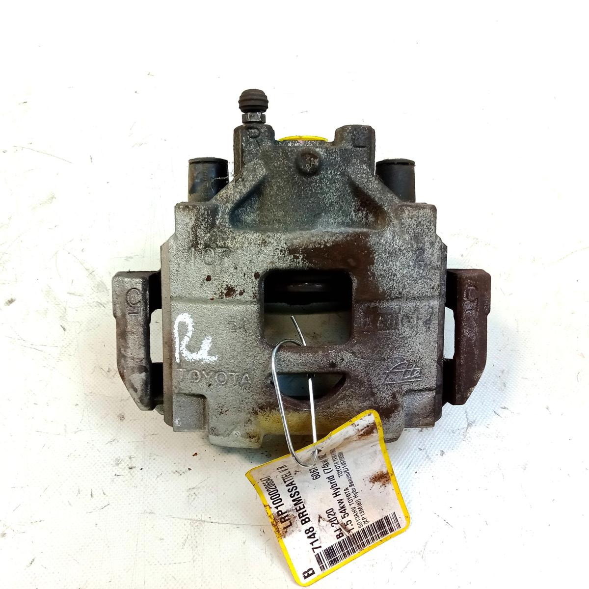Toyota Yaris 3 Hybrid XP13 original Bremssattel vorn rechts mit Tr&auml;ger Bj.2020