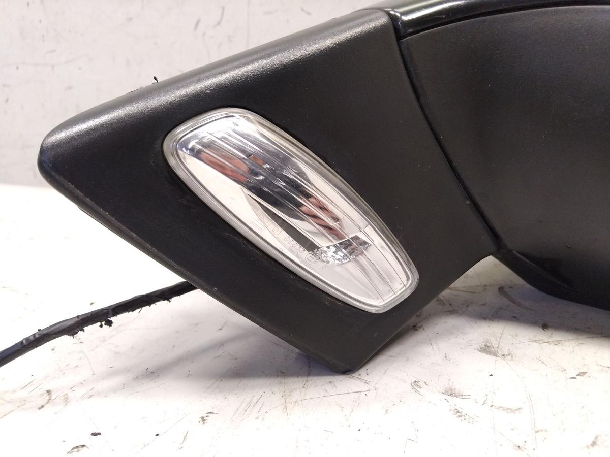 Peugeot 207 orig Au&szlig;enspiegel links EXL Nachtschwarz elektrisch beheizt BJ2006