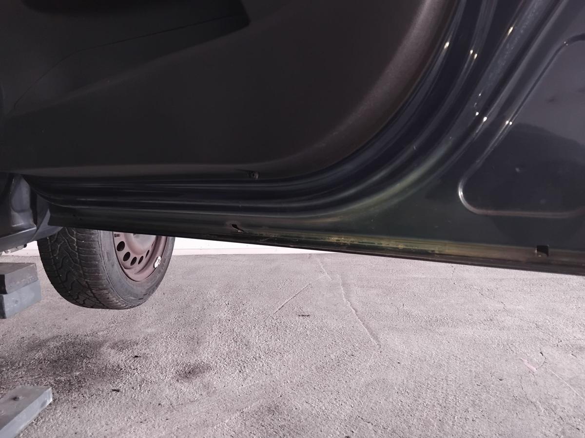 Opel Corsa D T&uuml;r vorn rechts Beifahrert&uuml;r 5-t&uuml;rig GEU Ozeanblau Metallic Z22A BJ2014