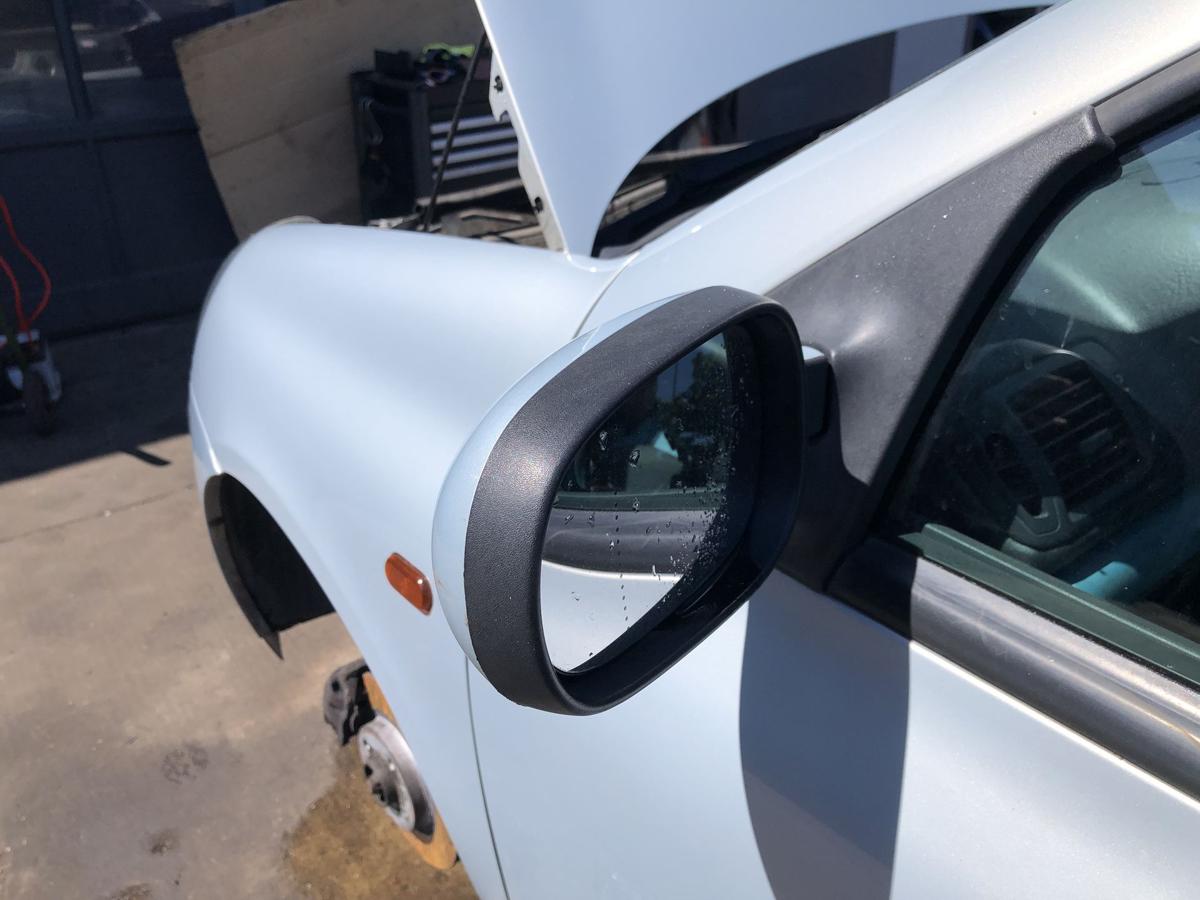 Renault Clio B Phase II original Aussenspiegel links MV632 Gris Boreal Bj 2003