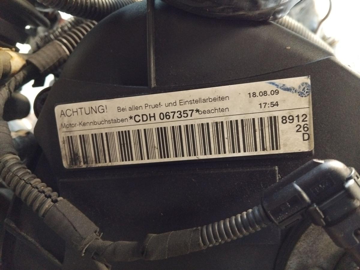 Motor CDHB 1.8TFSI 118kw 129131km Audi A4 8K B8 Bj.2009