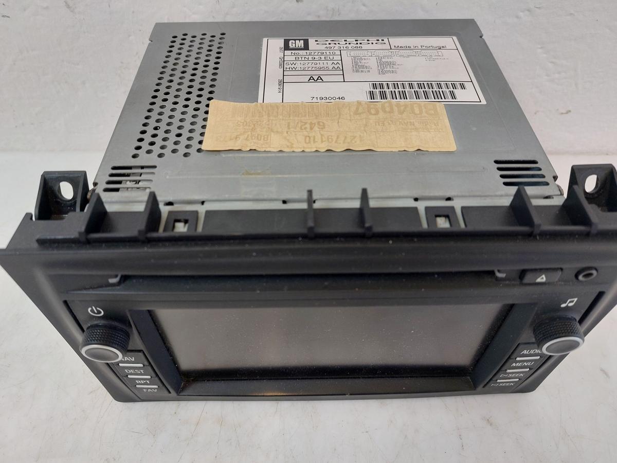 Saab 9-3 YS3 Radio Autoradio CD Naviagtion Delphi Code fehlt Navigationsgerät