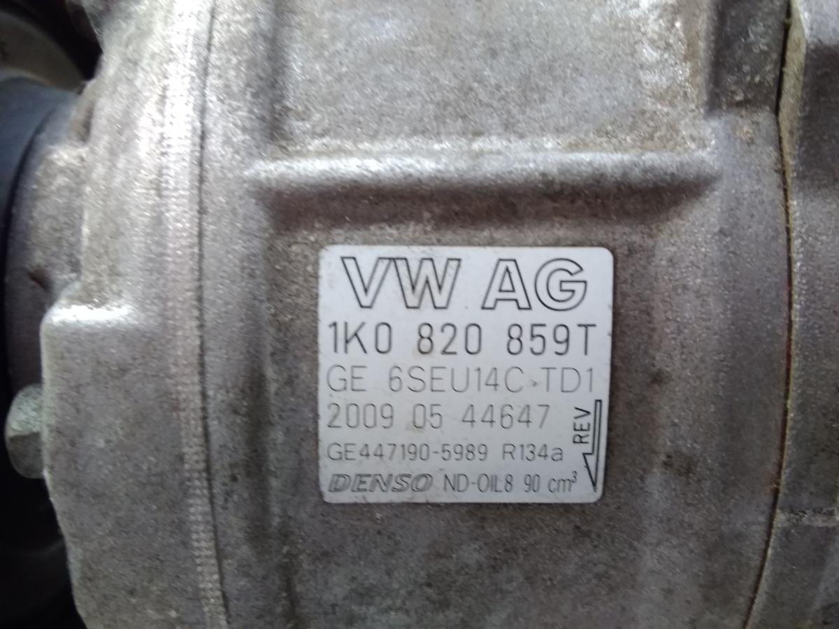VW Golf 6 original Klimakompressor 1.4 59kw CGGA 1K0820859T Bj.2009