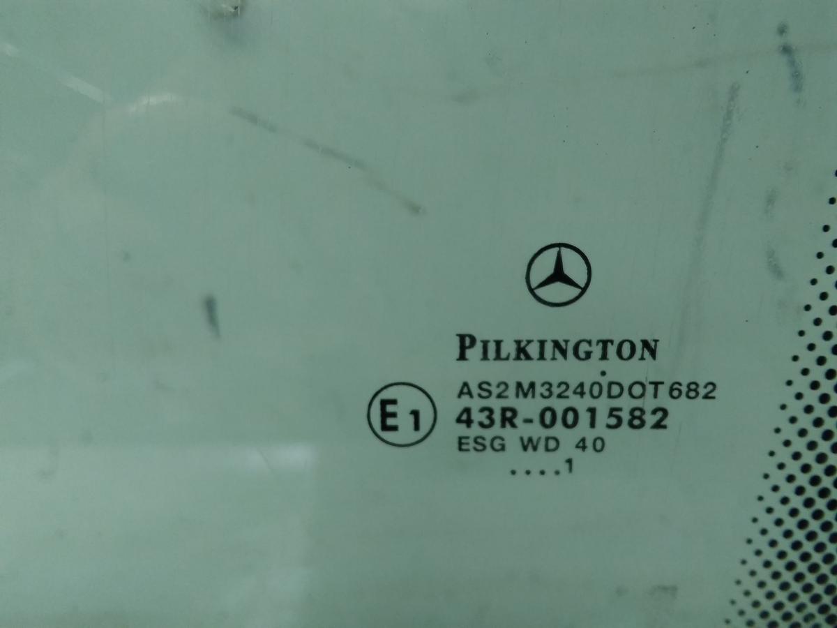 Mercedes Benz CLK C208 original T&uuml;rscheibe vorn links gr&uuml;ncolor BJ2001
