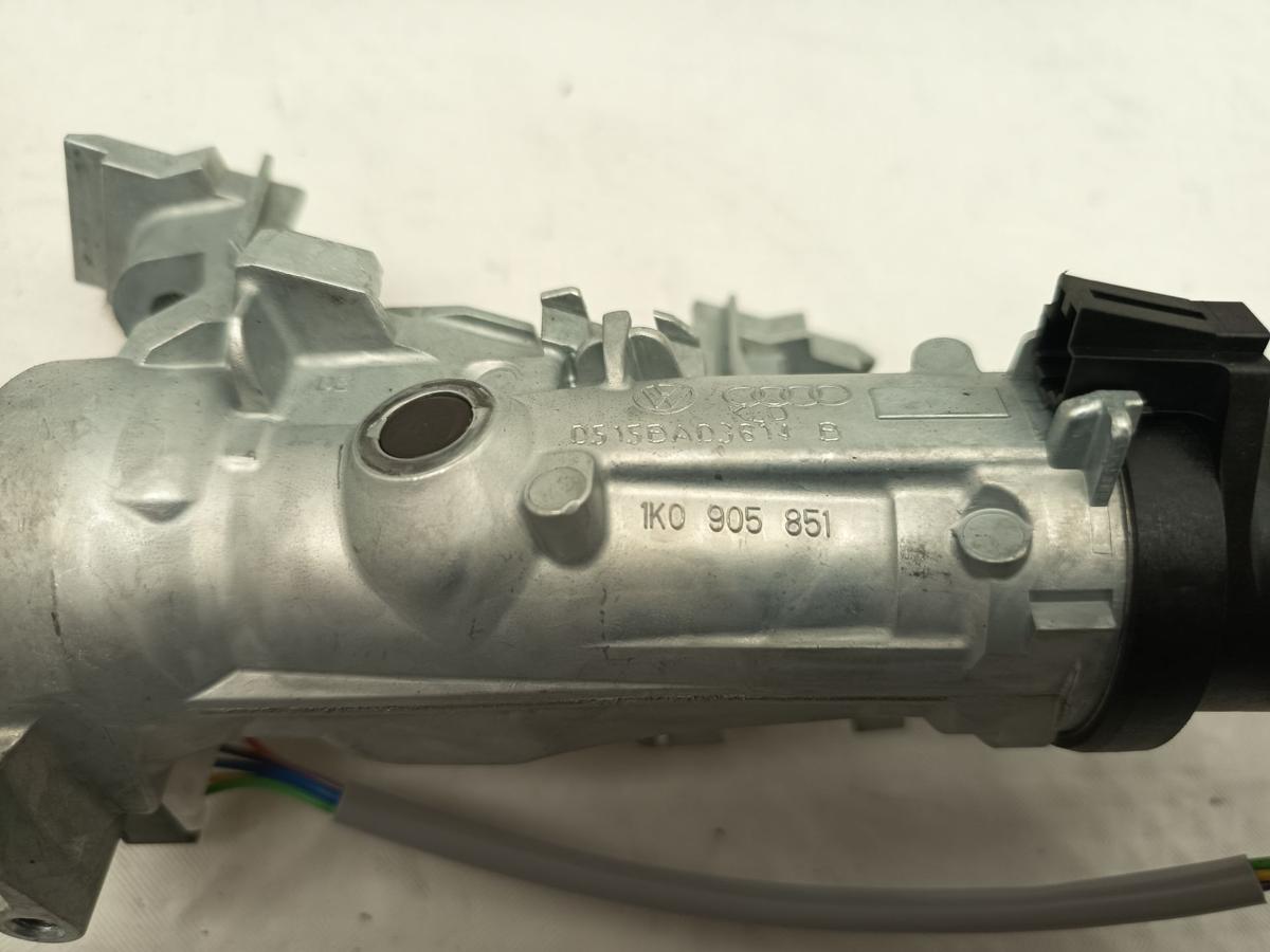 Seat Leon 5F original Z&uuml;ndschloss mit Schl&uuml;ssel 1K0905851 Baujahr 2014