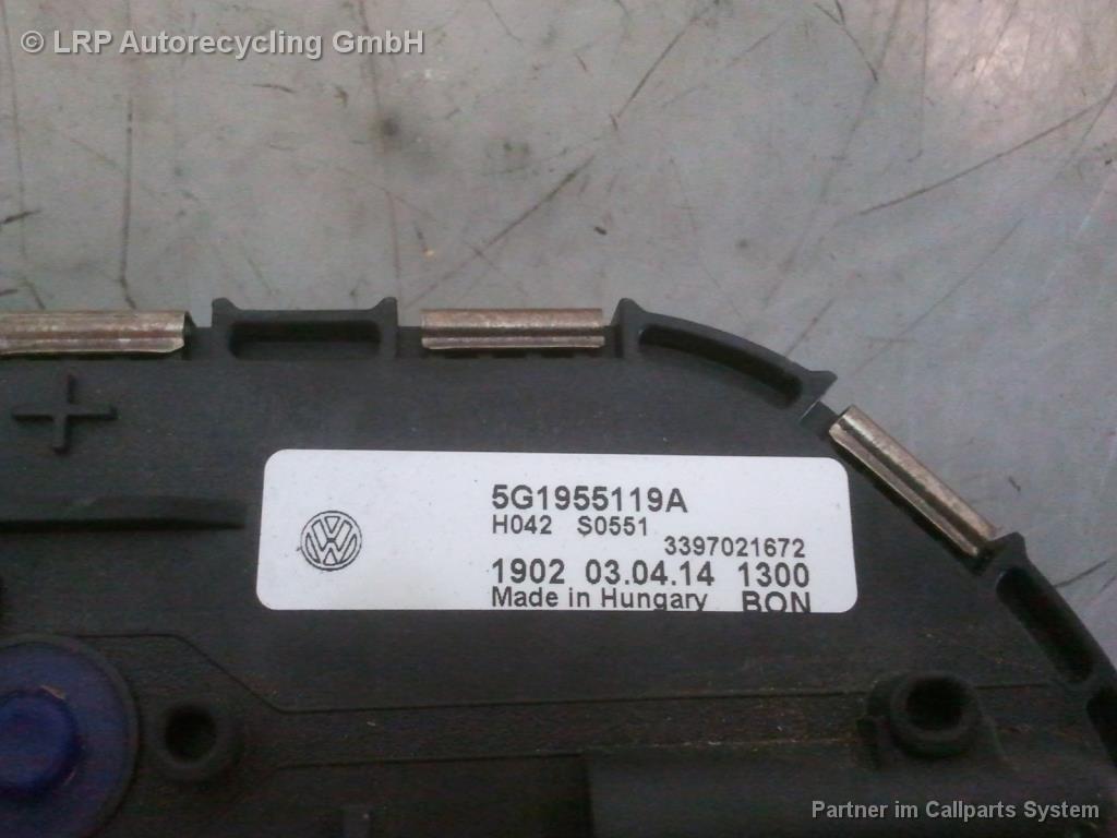 VW Golf 7 Variant original Wischermotor vorn 5G1955119A 1397220663 BOSCH BJ2016