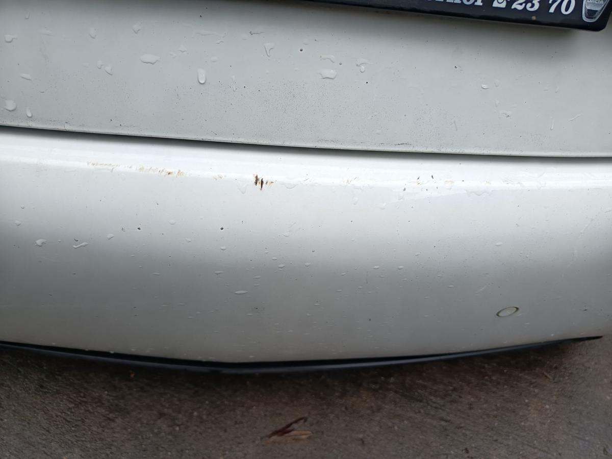 Renault Zoe original Sto&szlig;stange hinten PDC OY369 Arktis Weiss Bj 2014