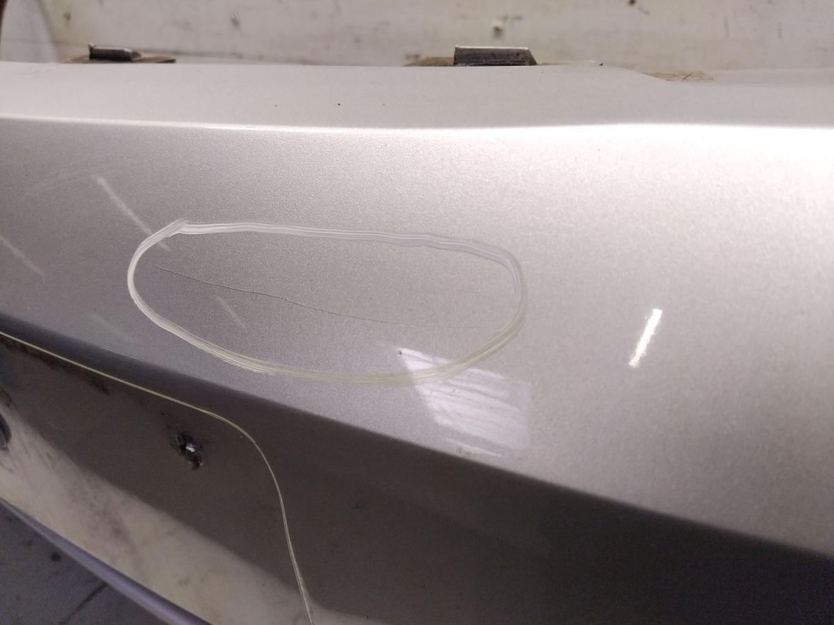 Ford Focus 1 Facelift original Sto&szlig;stange Stossf&auml;nger vorn BJ2003 Polarsilber