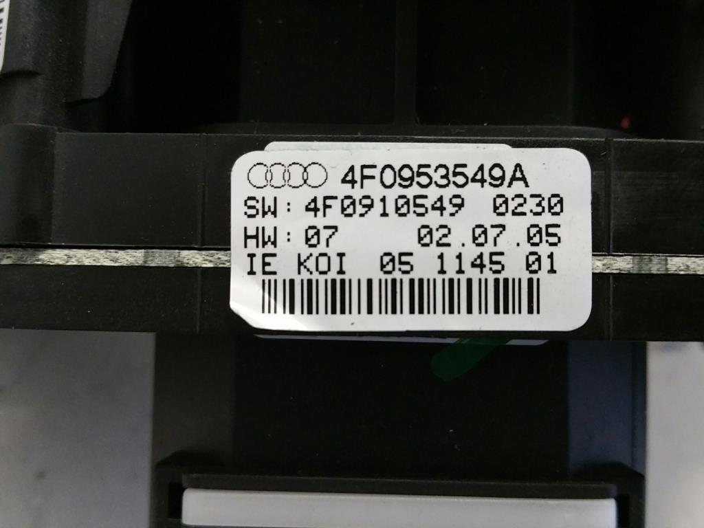 Audi A6 4F Bj.05 Modul Träger Kombischalter 4F0910549 Lenkstockhebel