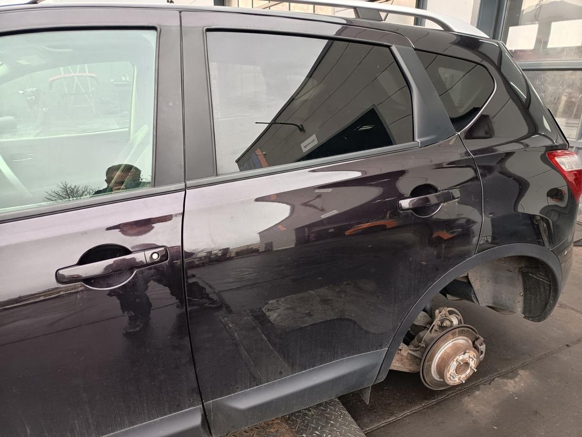 Nissan Qashqai orig T&uuml;r Roht&uuml;r hinten links GAB Nightshade Facelift Bj 2013