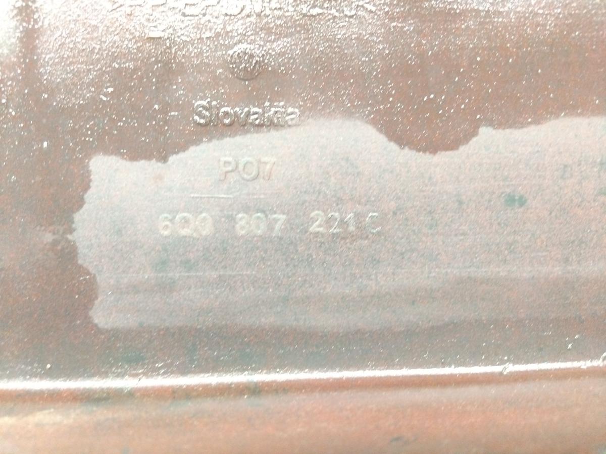 VW Polo 9N3 original Sto&szlig;stange Sto&szlig;f&auml;nger vorn LP3G Flashrot BJ2005