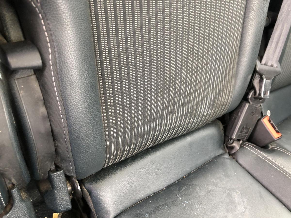 Ford C-Max CB7 Sitz hinten links Einzelsitz klappbar Teilleder R&uuml;cksitz