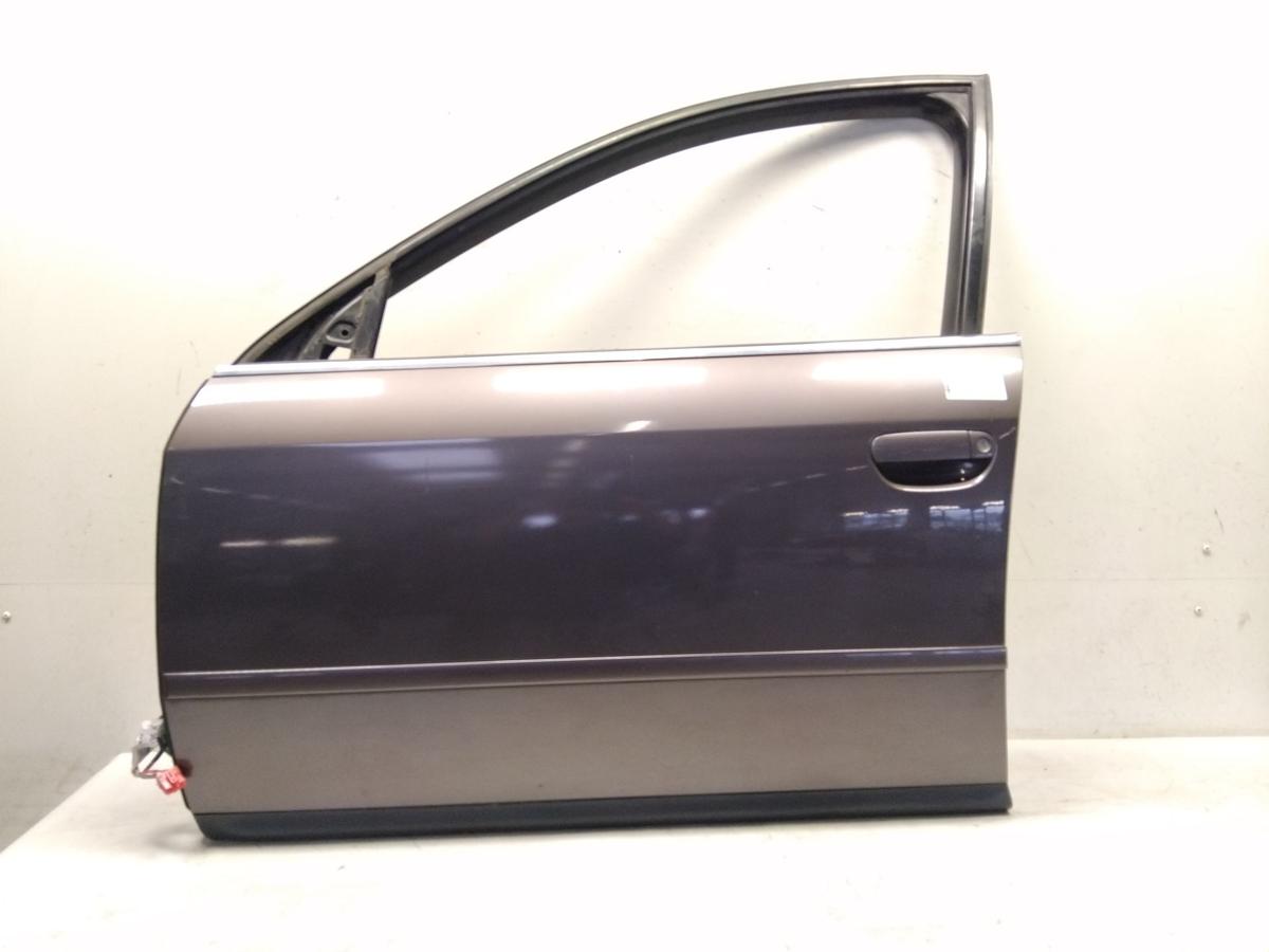 Audi A6 4B Tür vorn links Fahrertür LZ1T Cashmeregrau Metallic BJ1997