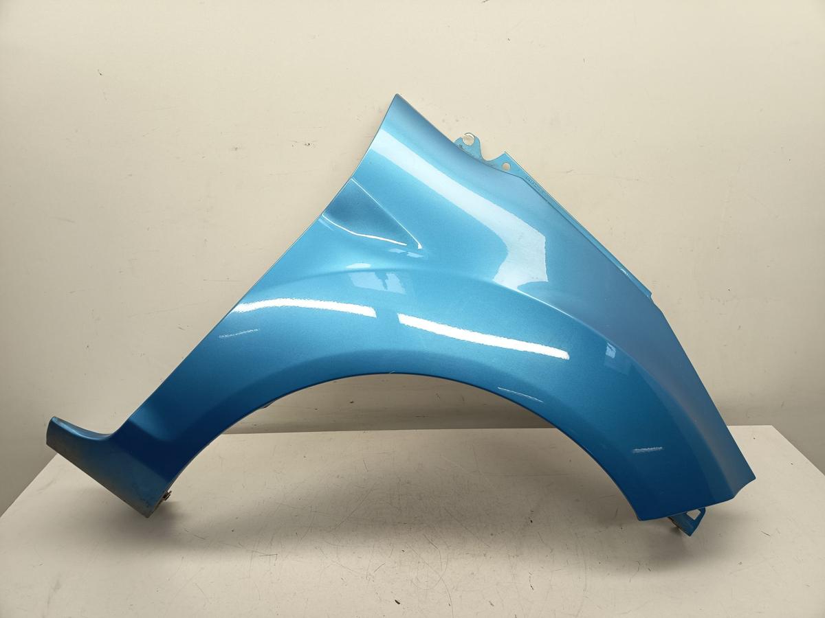 Ford Fiesta Mk 7 original Kotfl&uuml;gel rechts Seitenteil vorn Visionblau Bj 2008