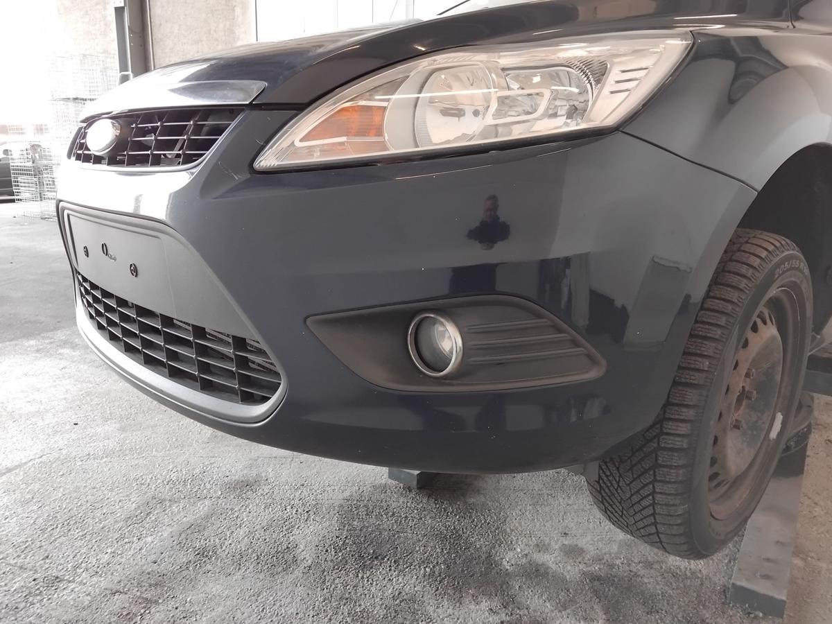 Ford Focus 2 DA3 original Sto&szlig;stange Stossf&auml;nger vorn Blazerblau Facelift BJ2010
