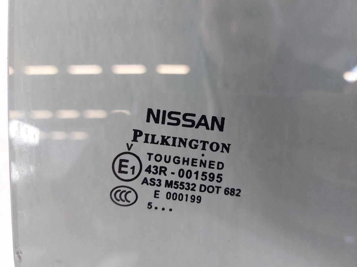 Nissan Qashqai J11 T&uuml;rscheibe hinten rechts Seitenscheibe Werkst&ouml;nung
