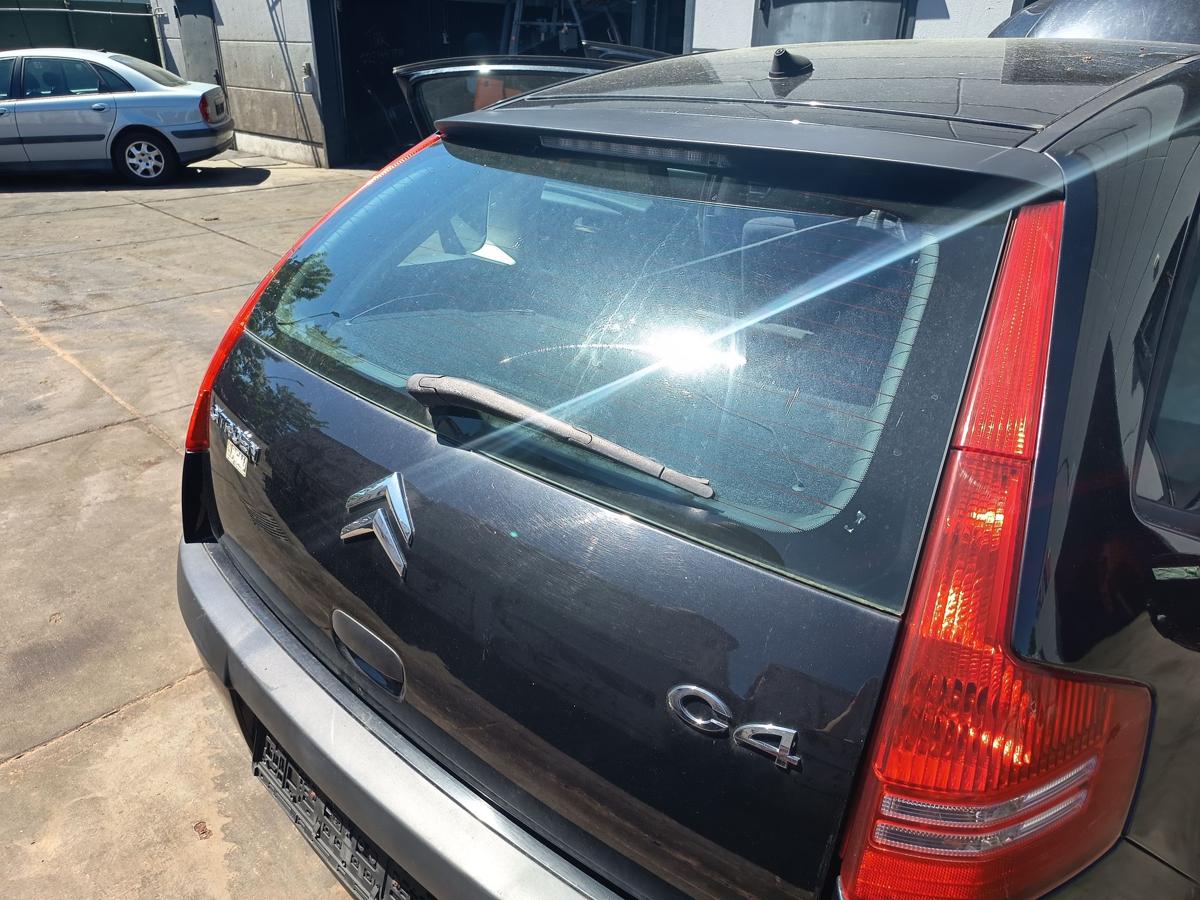 Citroen C4 5t&uuml;rig original Heckklappe mit Scheibe KTV Perla Nera Bj 2008