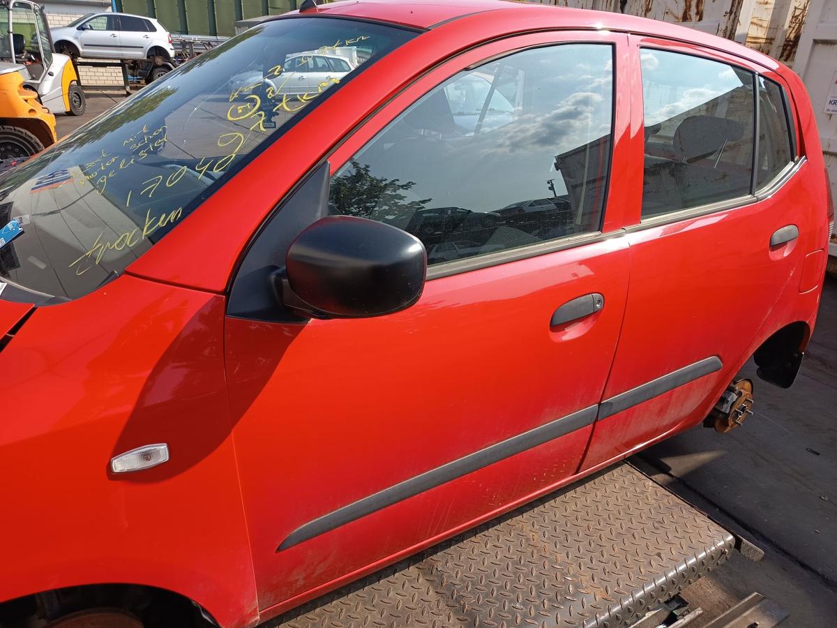 Hyundai I10 PA original T&uuml;r Roht&uuml;r vorne links H4 Electric Red Baujahr 2009