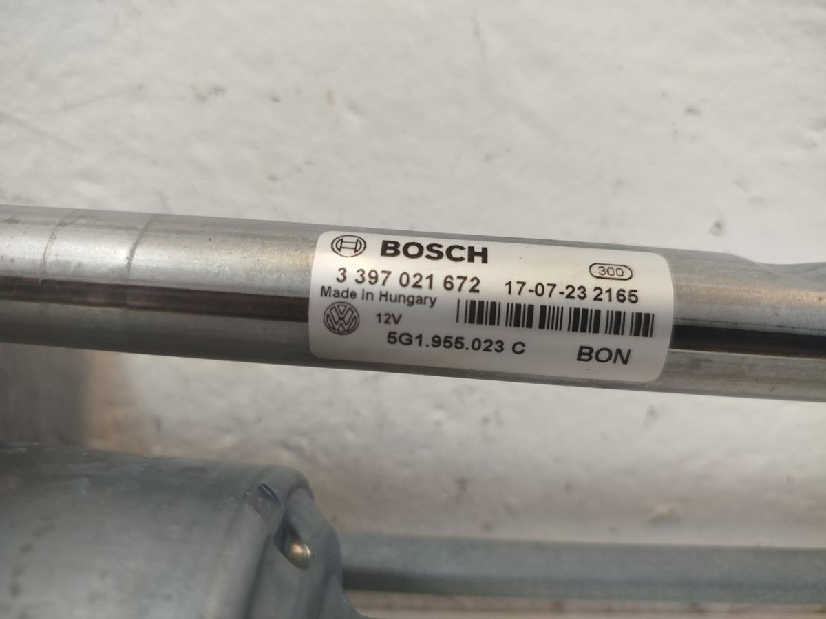 VW Golf VII 7 5G Wischergestänge Wischermotor Wischeranlage vorn Bosch mit Motor