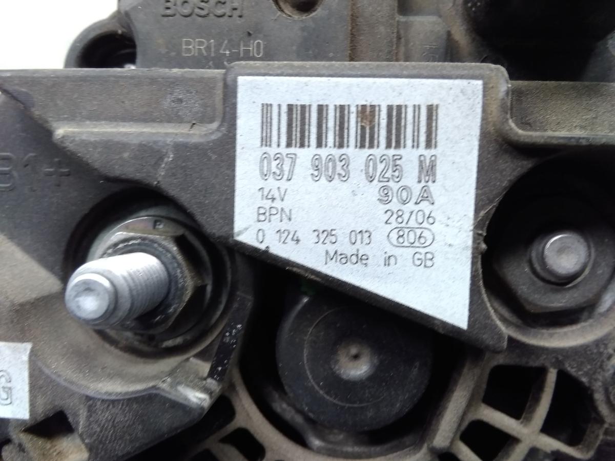 Seat Ibiza 6L original Lichtmaschine Generator 90A 037903025M 1.4 63kw BJ2006