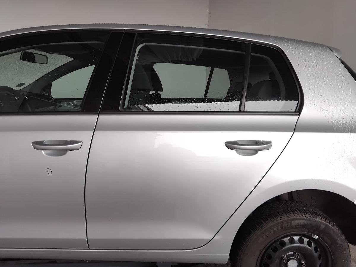 VW Golf 6 Flie&szlig;heck T&uuml;r hinten links LA7W reflexsilbermetallic BJ2009