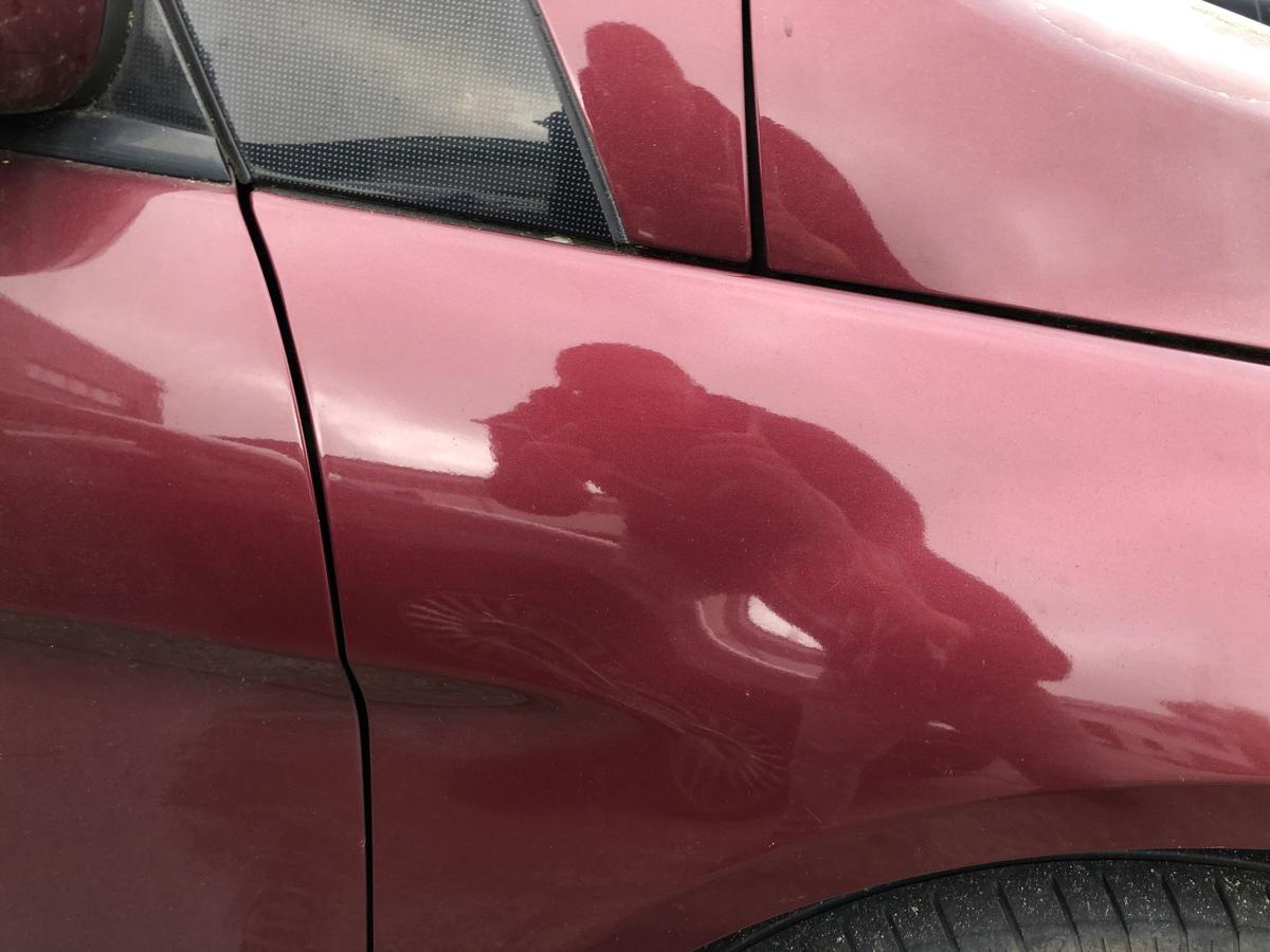 Mercedes B Klasse W245 Kotfl&uuml;gel vorn rechts Beifahrerseite 597 Saturnrotmet