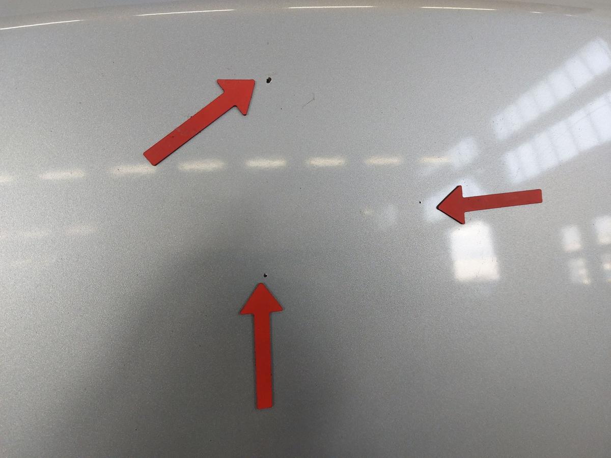 Fiat Panda 169 Motorhaube Haube Klappe Deckel Bonnet vorn 647 Grigio Steel Met