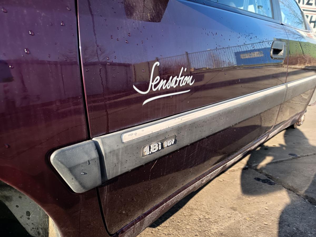 Citroen Xantia X1 original T&uuml;r vorn links Fahrer KJN Impulsionrot Bj 1996