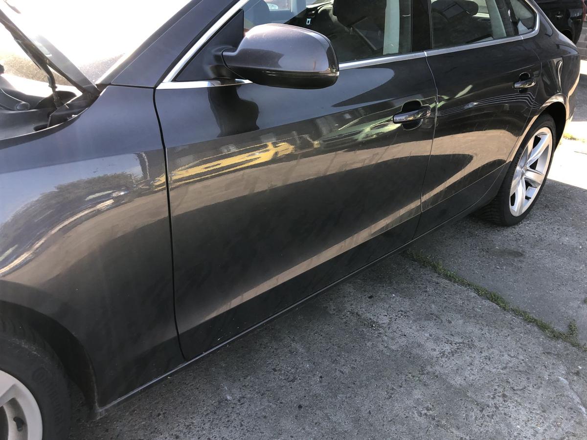 Audi A5 8T Sportback T&uuml;r vorn links Fahrert&uuml;r Rohbau 5 t&uuml;rer LZ4X Amethystgrau